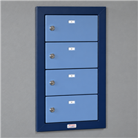 Recessed Commander® Pistol Locker